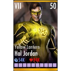 Yellow Lantern Hal Jordan