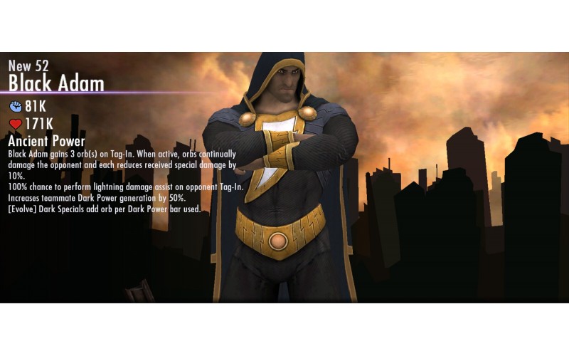 Black Adam (New 52), Cada Debates Wiki