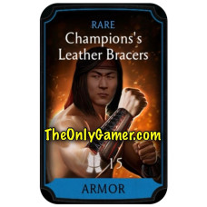 Champions Leather Bracers