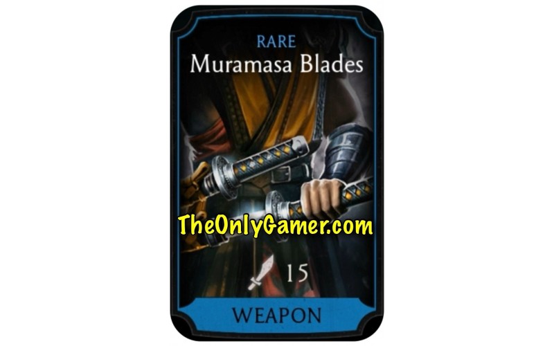 Muramasa Blades - Rare Weapon eqipment - MKmobileInfo